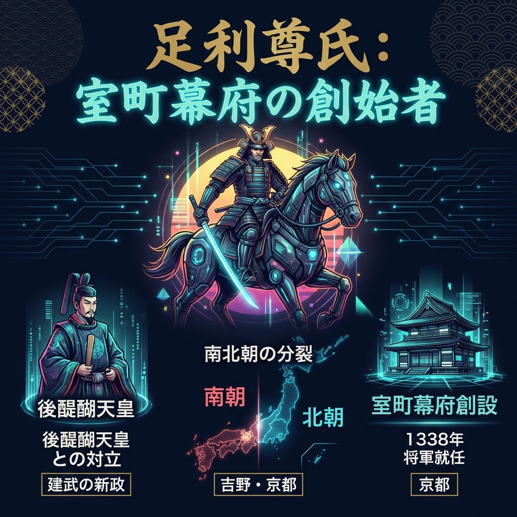 足利尊氏：混沌を愛し、混沌に愛された「室町幕府の創始者」
