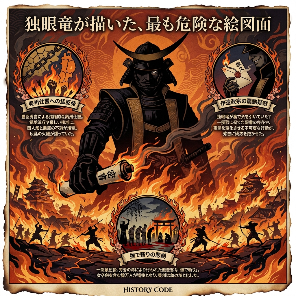 【葛西大崎一揆】：伊達政宗が仕掛けた？奥州最後の大乱