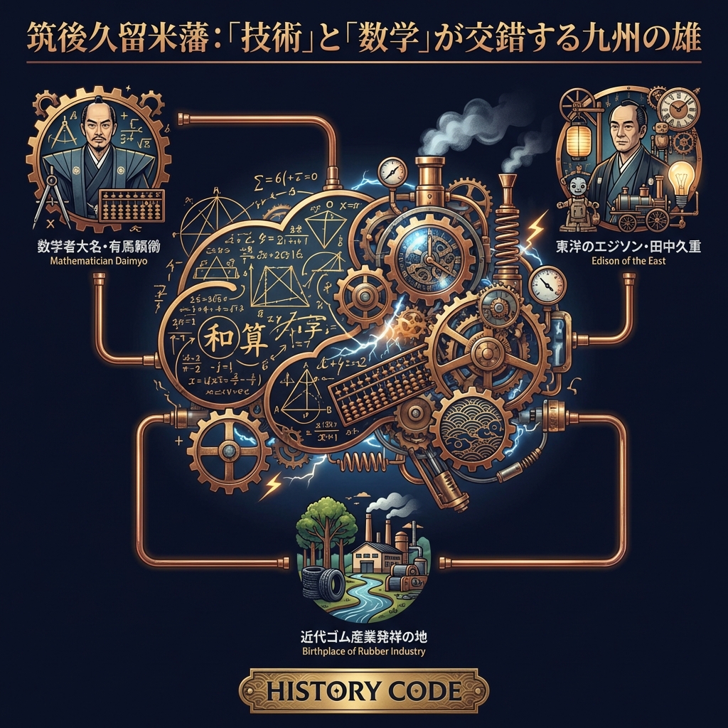 筑後久留米藩：「技術」と「数学」が交錯する九州の雄