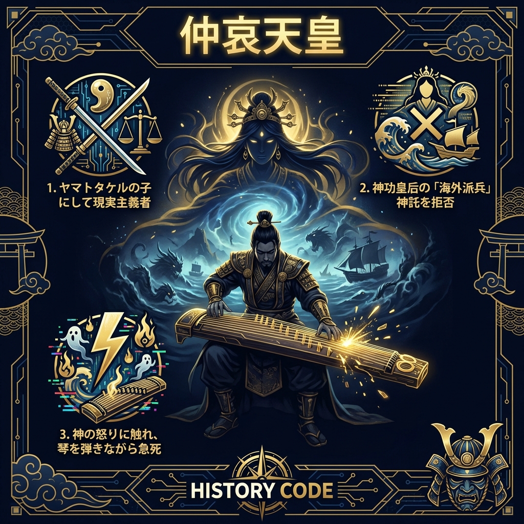 仲哀天皇：神の声を疑い、歴史から消されたリアリスト