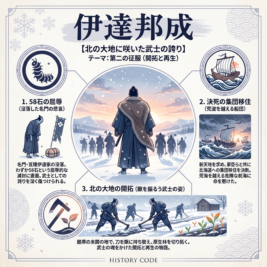 【伊達邦成】：北の大地に咲いた武士の誇り