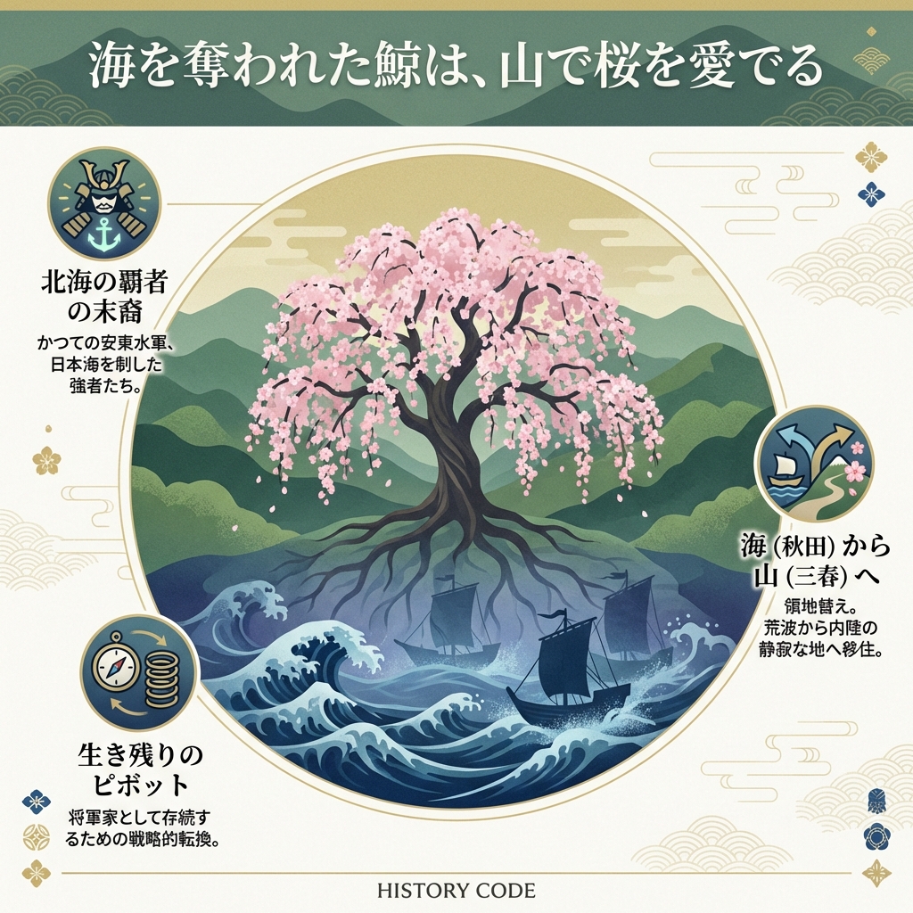 【三春藩】：海を捨てた将軍家。5万石のサバイバル