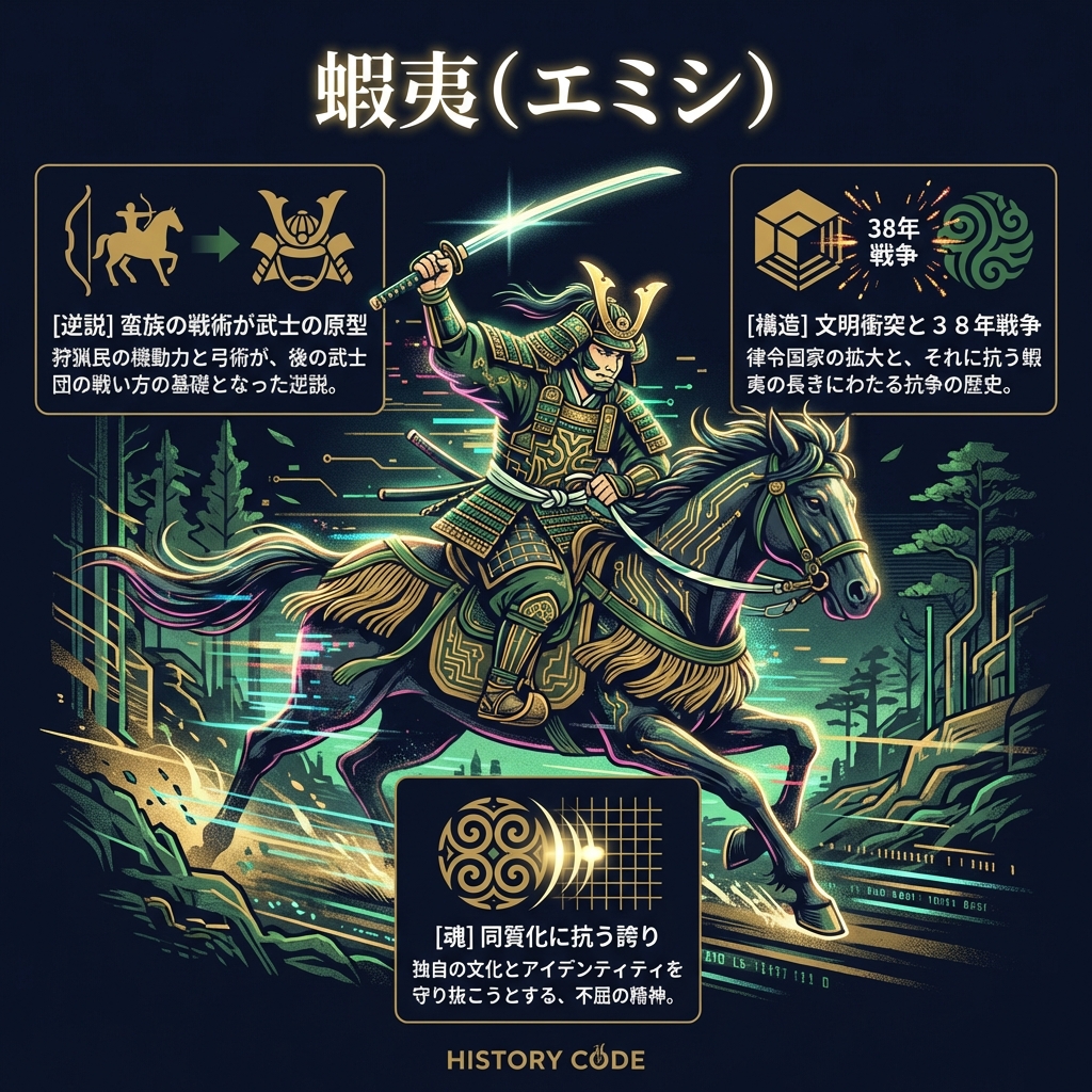 蝦夷（エミシ）：『まつろわぬ民』が遺した武士の遺伝子