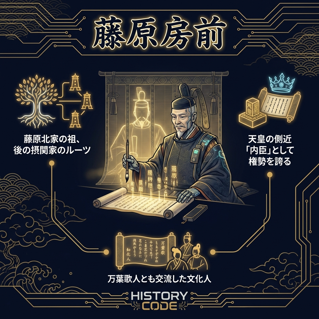 藤原房前：摂関政治の源流、北家の祖。父・不比等も認めた「四兄弟一の策士」