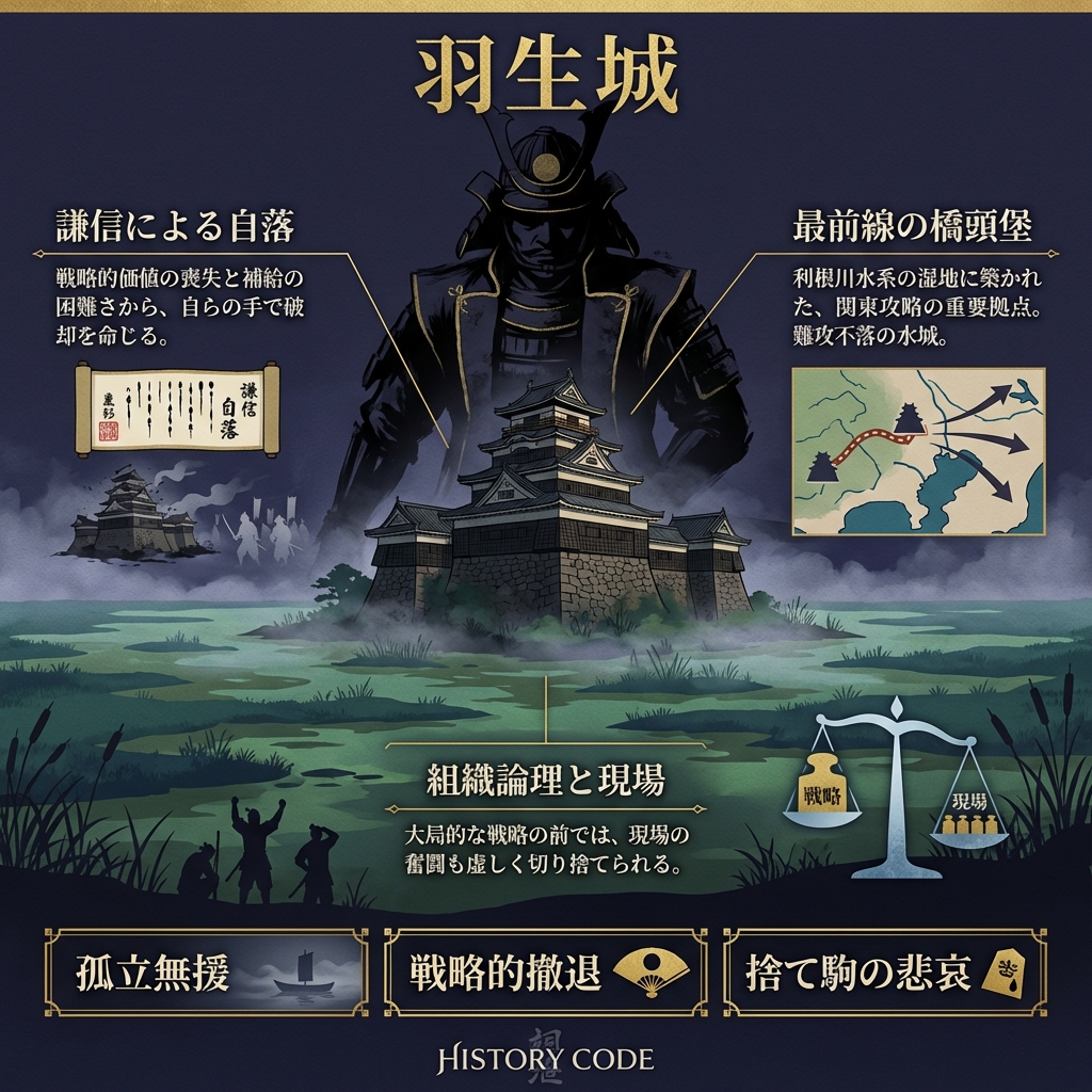 【羽生城/境界】：上杉謙信に「捨てられた」不沈の要塞
