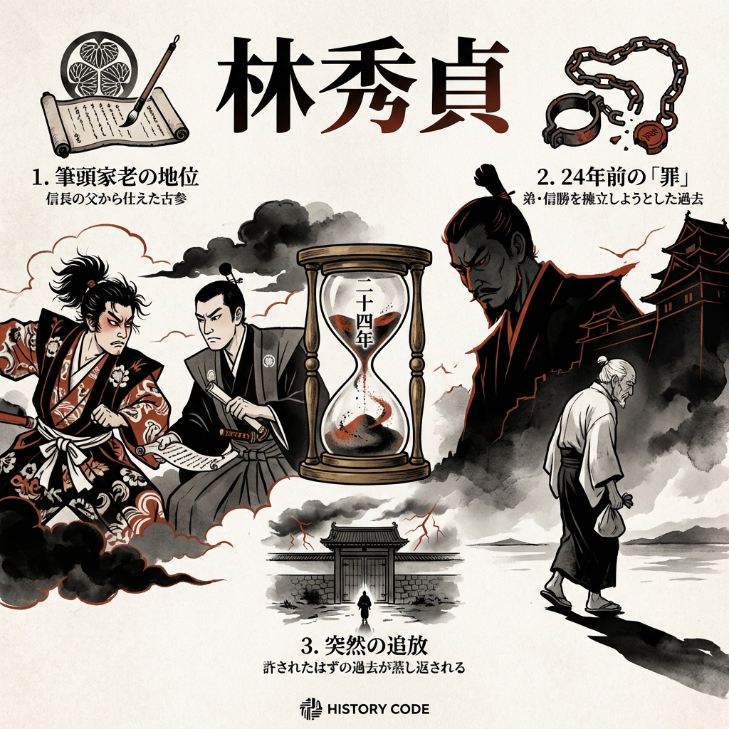 【林秀貞】：24年前の「裏切り」を許さなかった男