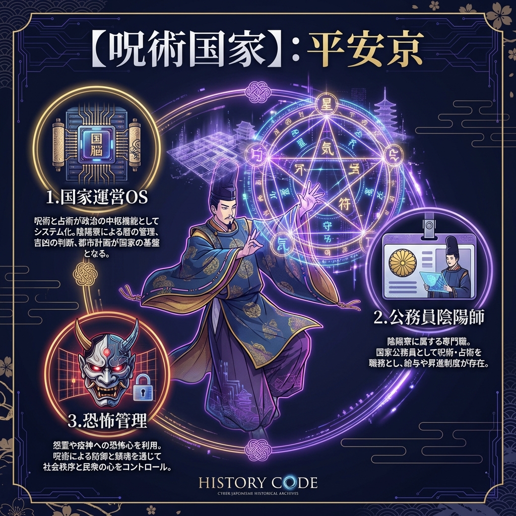 【呪術国家】：なぜ平安京は「魔法都市」化したのか？