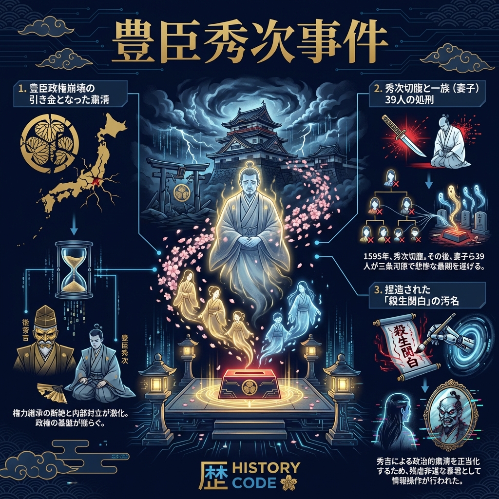 豊臣秀次事件：豊臣政権崩壊の引き金となった「家族の悲劇」