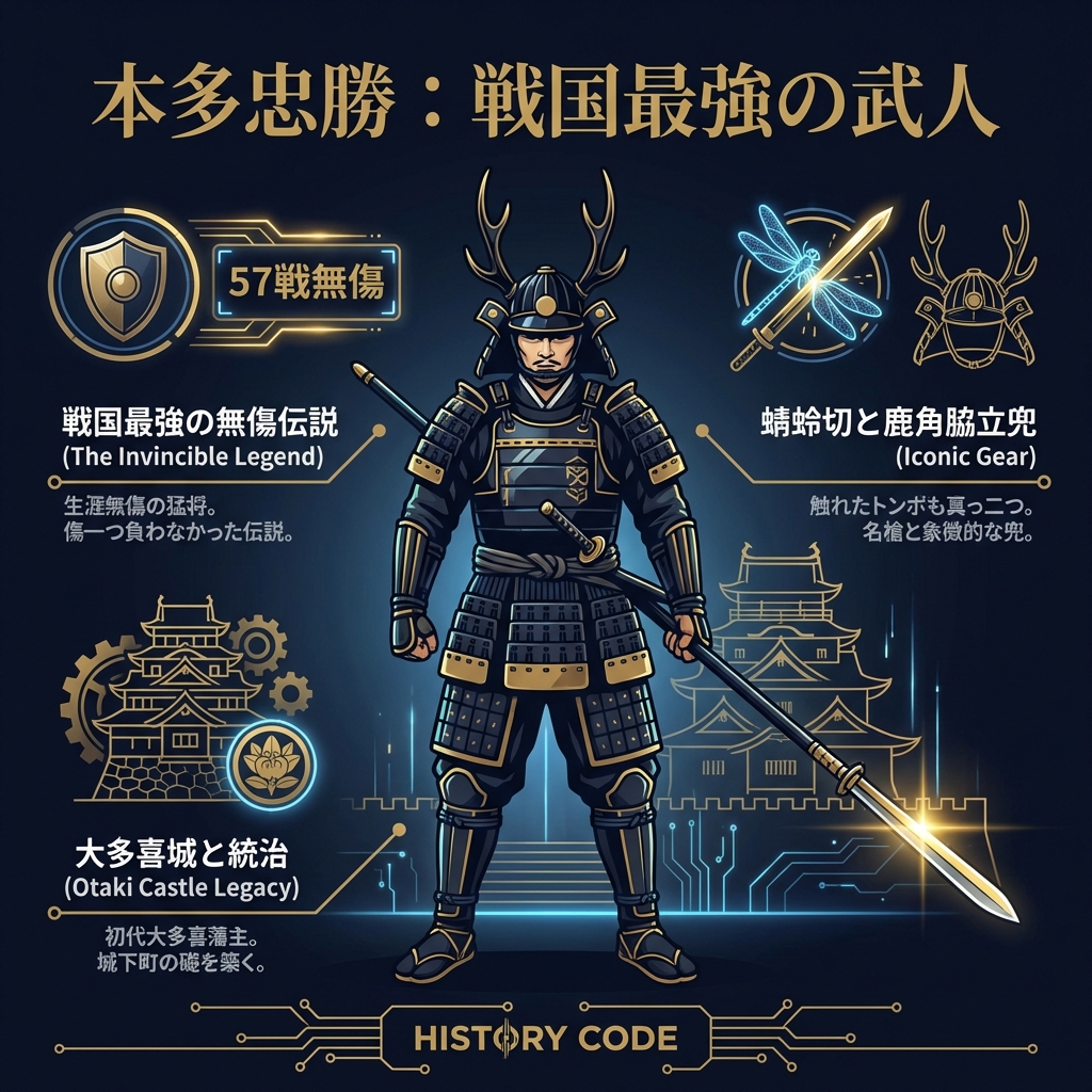 本多忠勝：徳川家康に過ぎたる「戦国最強」の武人