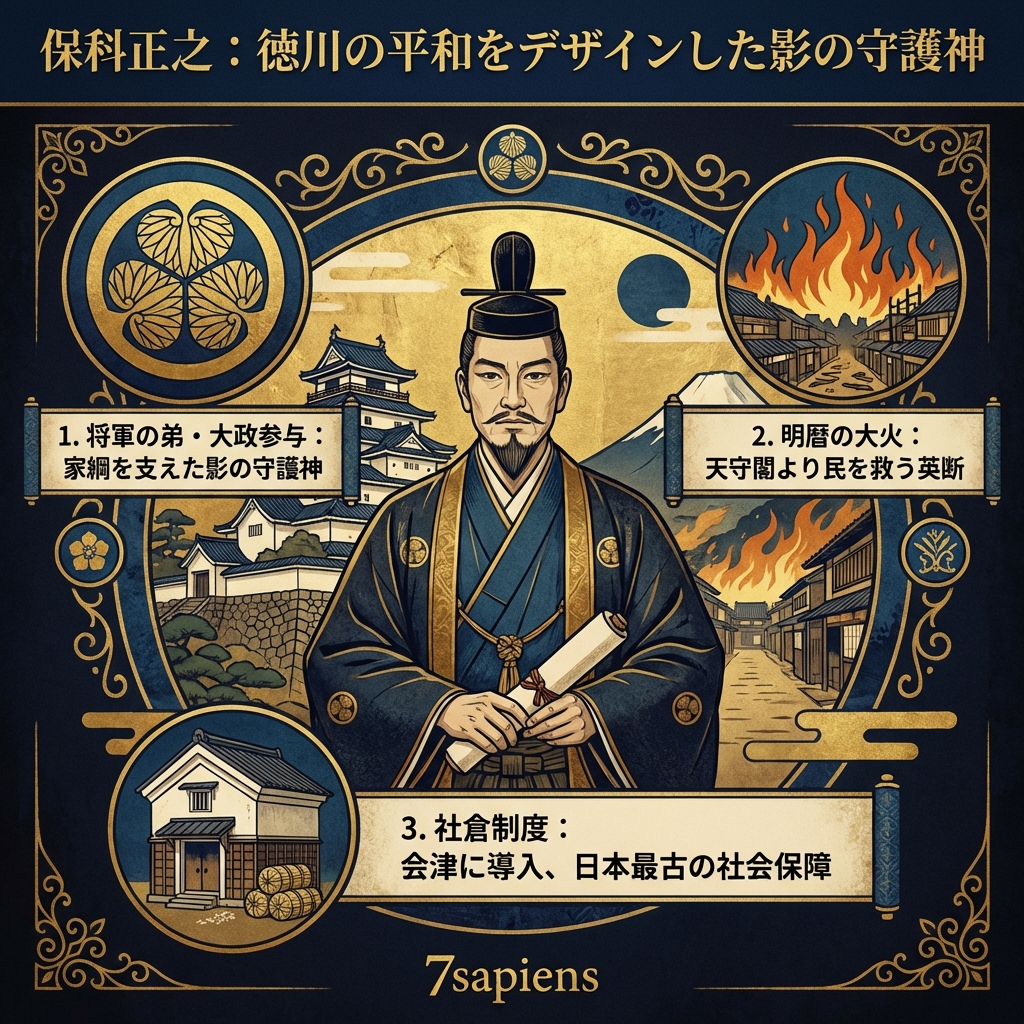 保科正之：徳川の平和をデザインした「影の守護神」