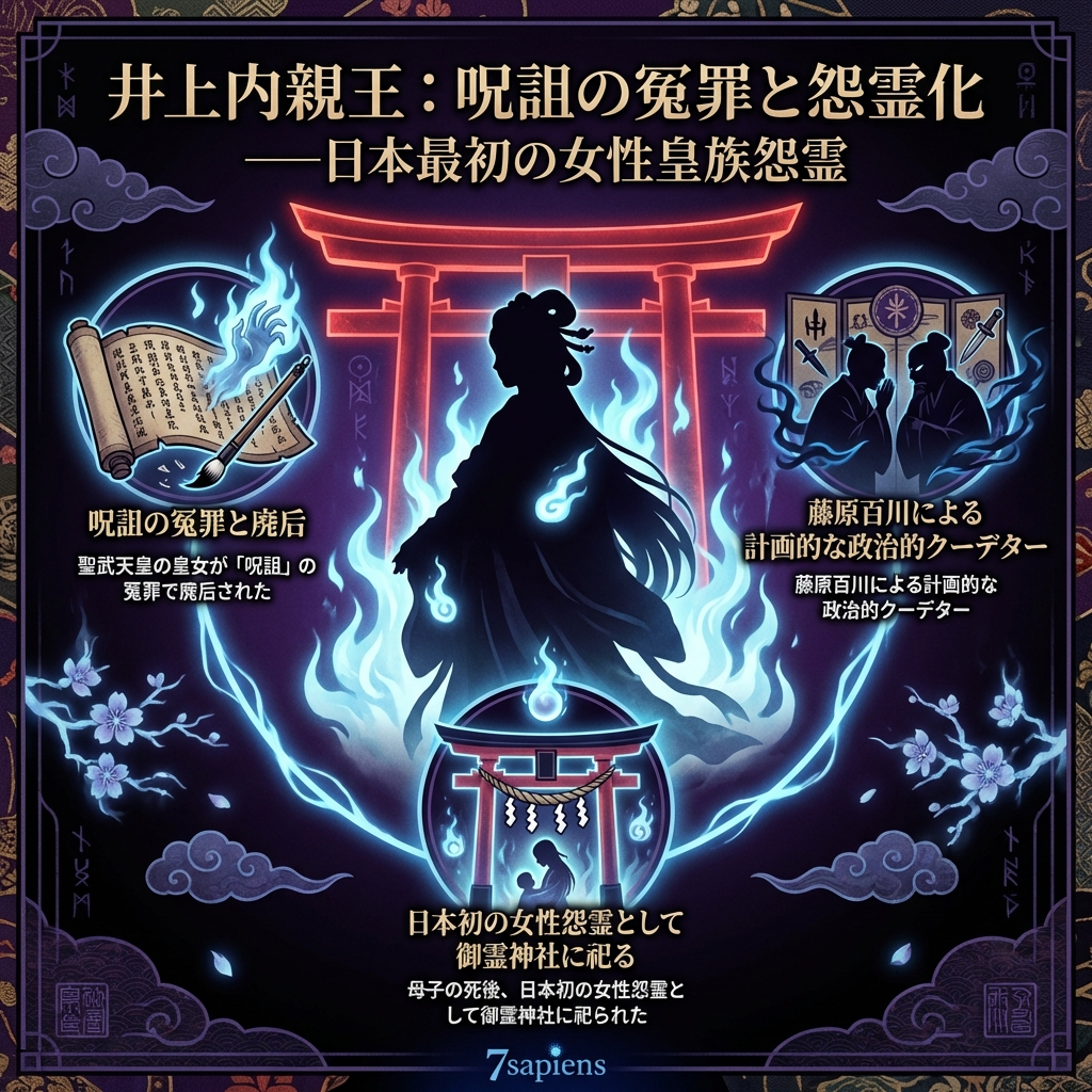 井上内親王：「穢れ」による政治的抹殺——日本最初の女性怨霊