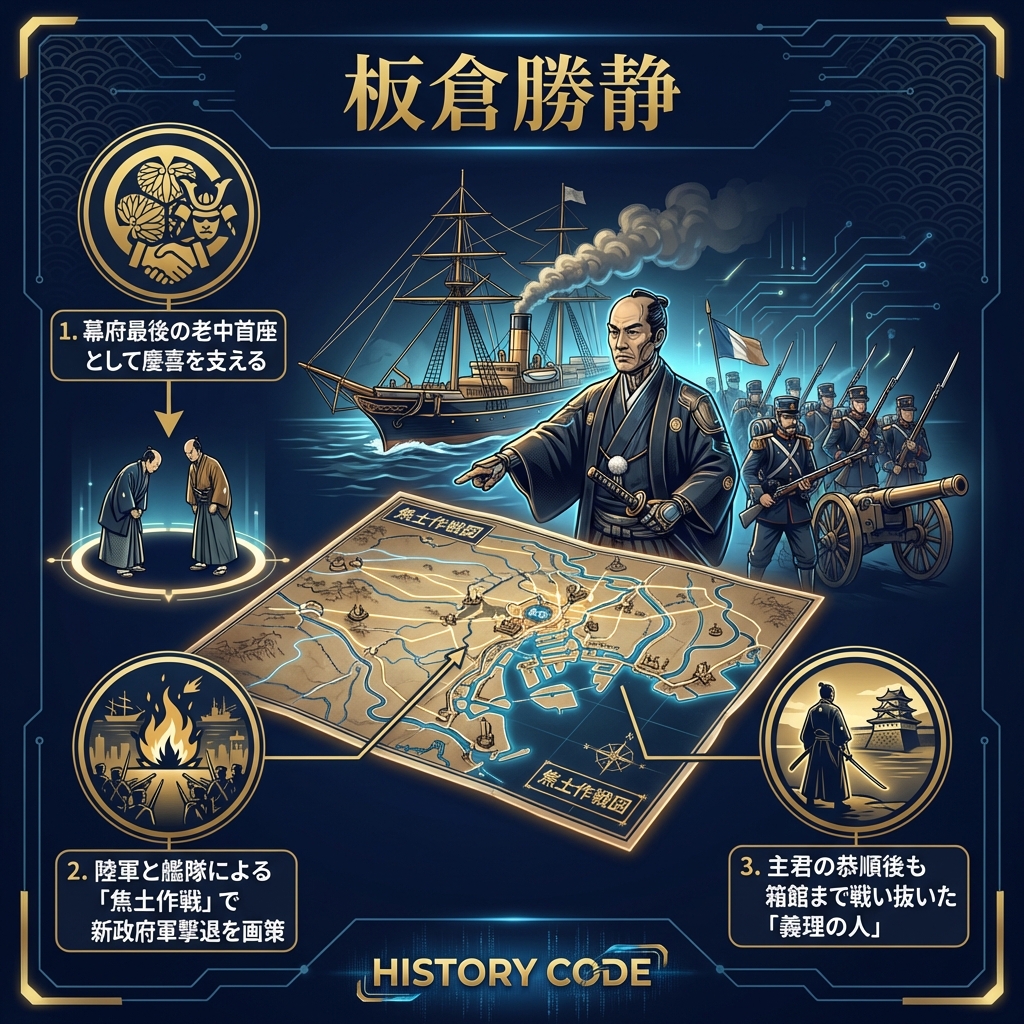 板倉勝静の「勝利シナリオ」：江戸城を枕に討ち死にするはずだった男たち