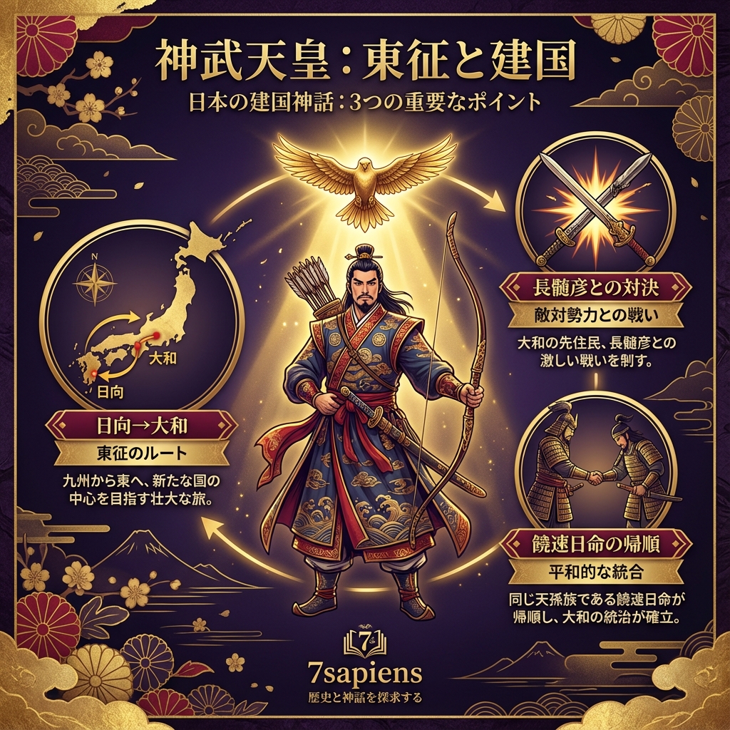 神武天皇：東征神話が語る日本建国の物語