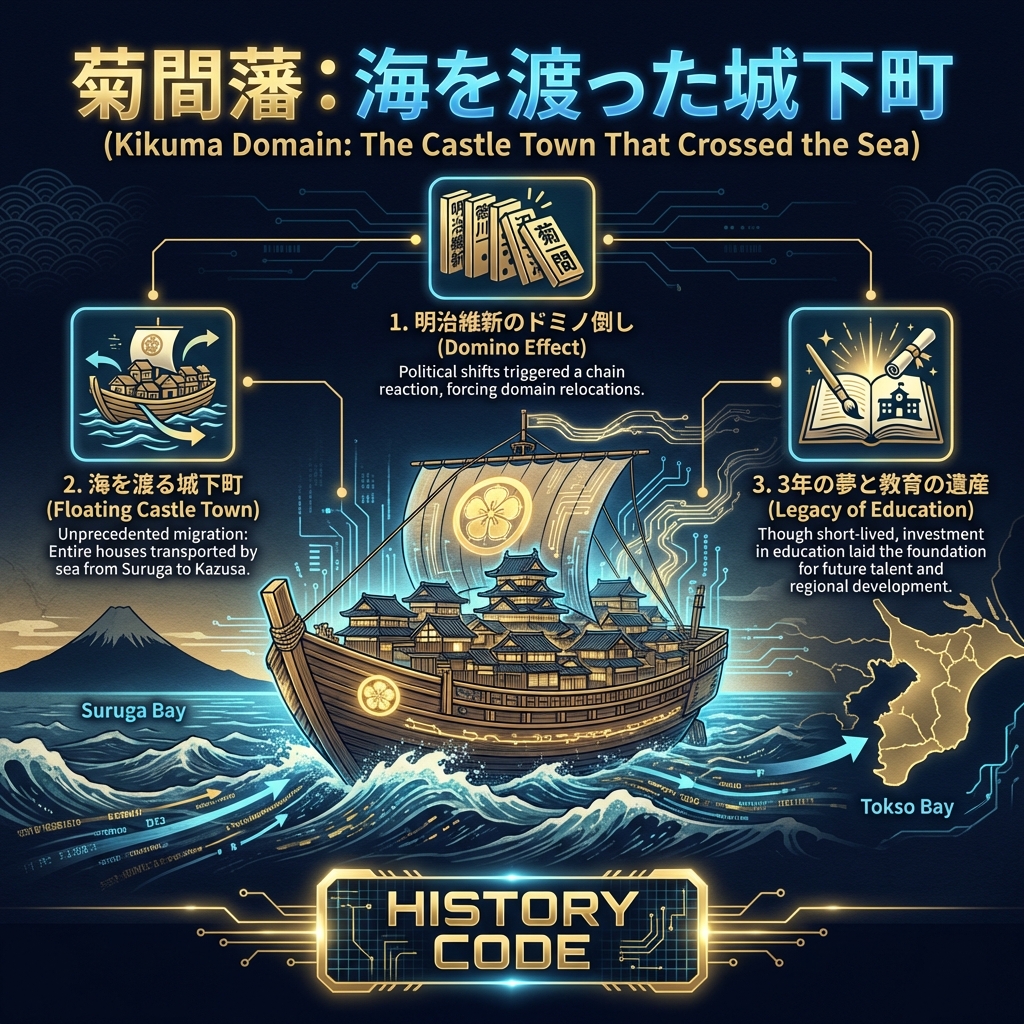菊間藩：海を渡った城下町と流転の藩士たち