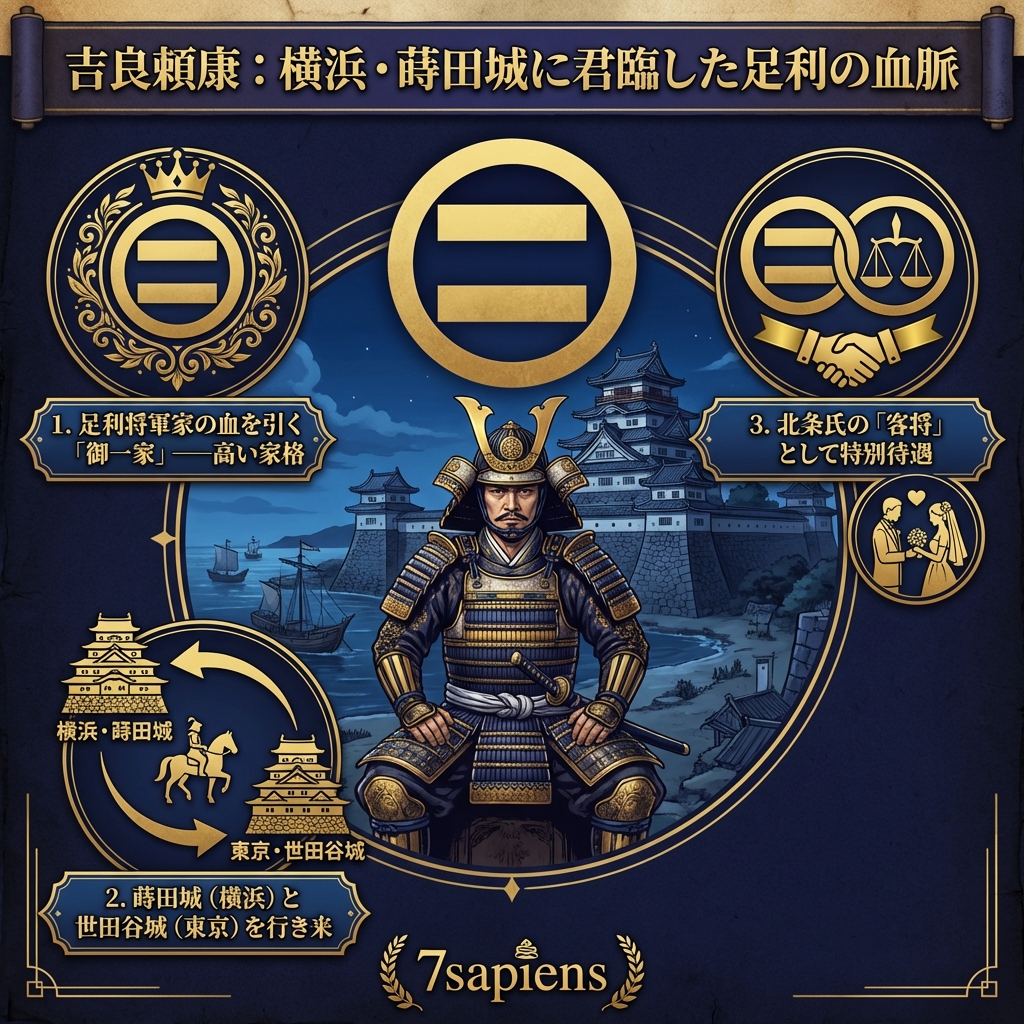 吉良頼康：横浜・蒔田城に君臨した「足利の血脈」
