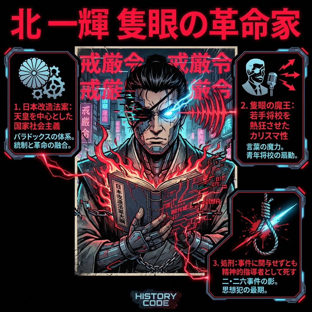 北一輝：二・二六事件を操った「魔王」の革命論 - 日本改造法案大綱