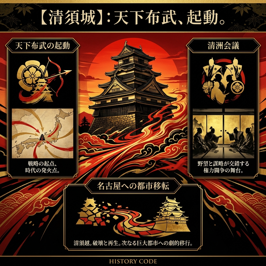 【清須城】：天下布武、起動。