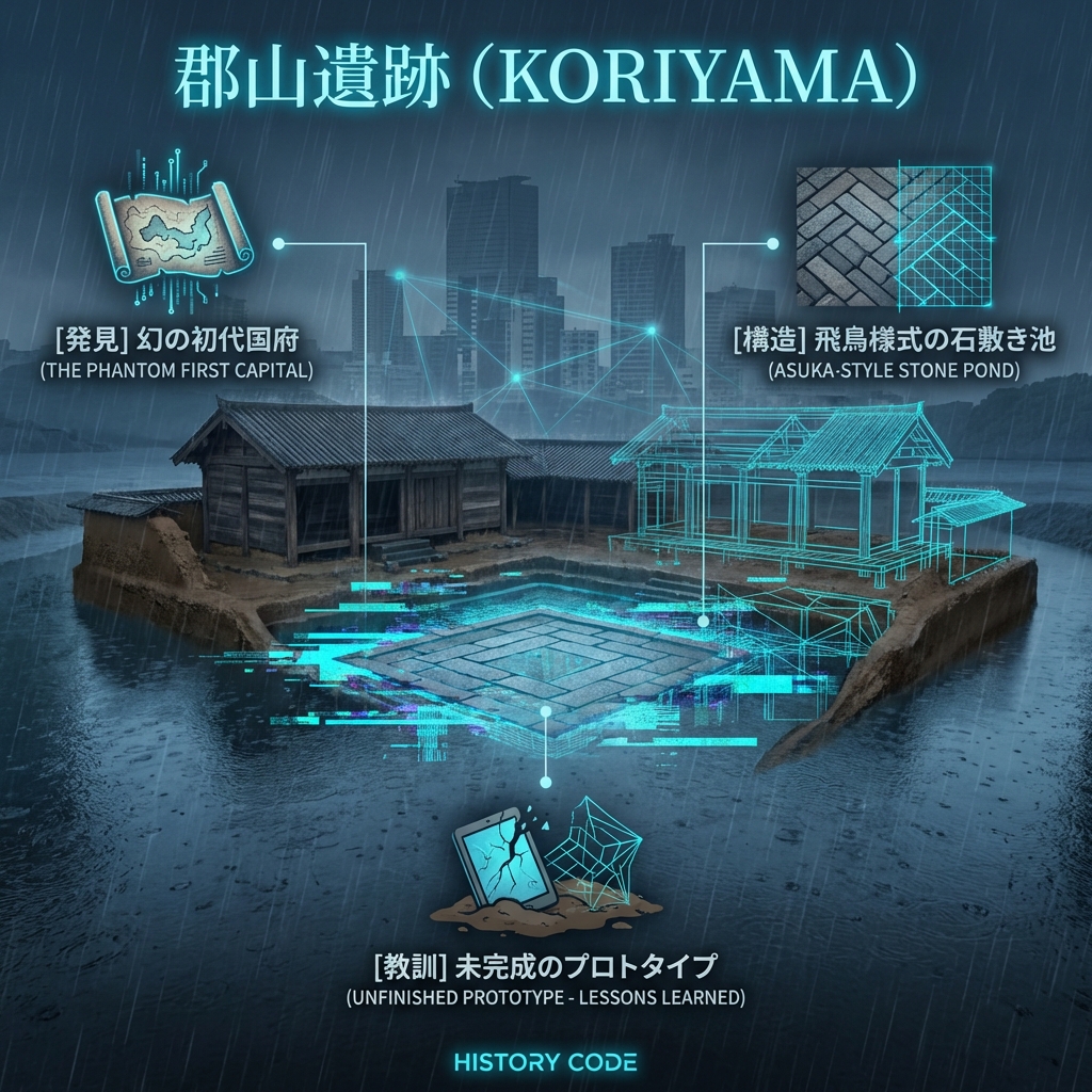 郡山遺跡：多賀城以前に存在した『幻の初代国府』