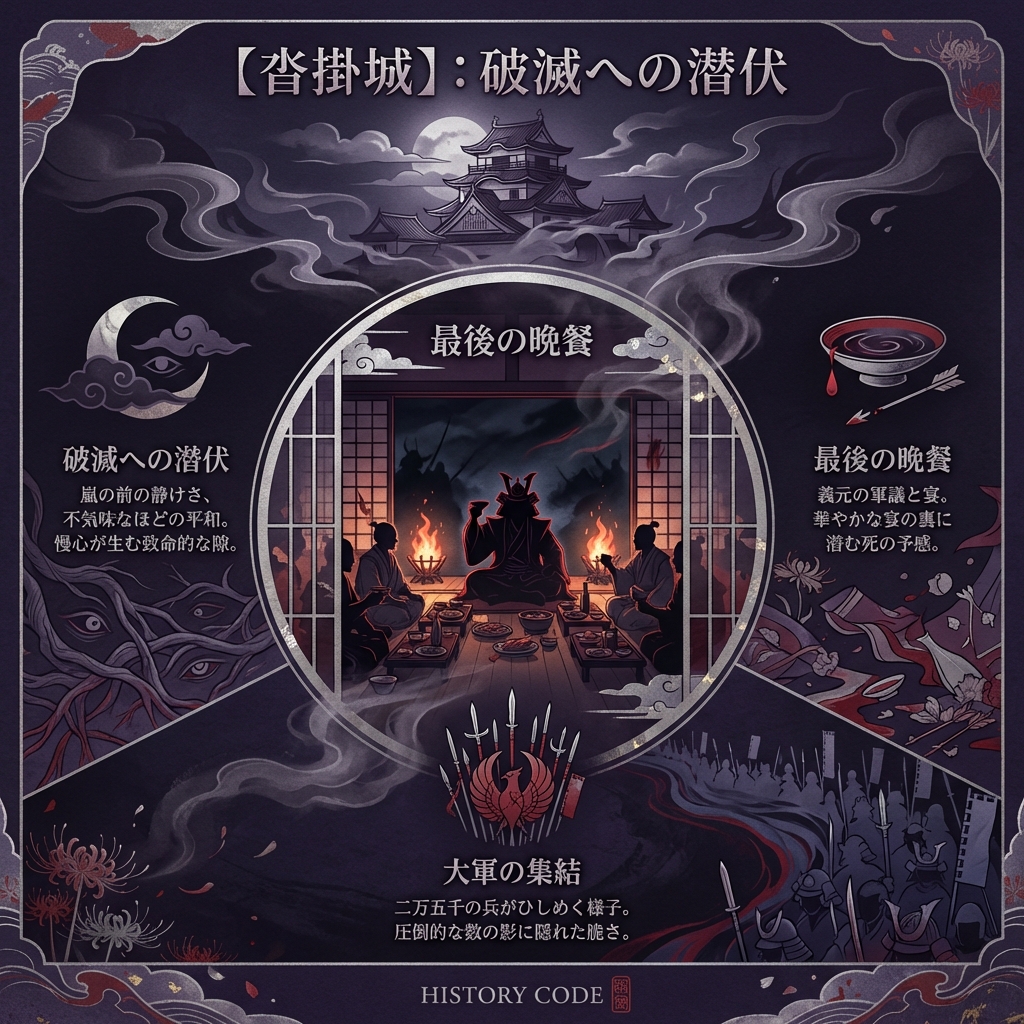 【沓掛城】：破滅への潜伏