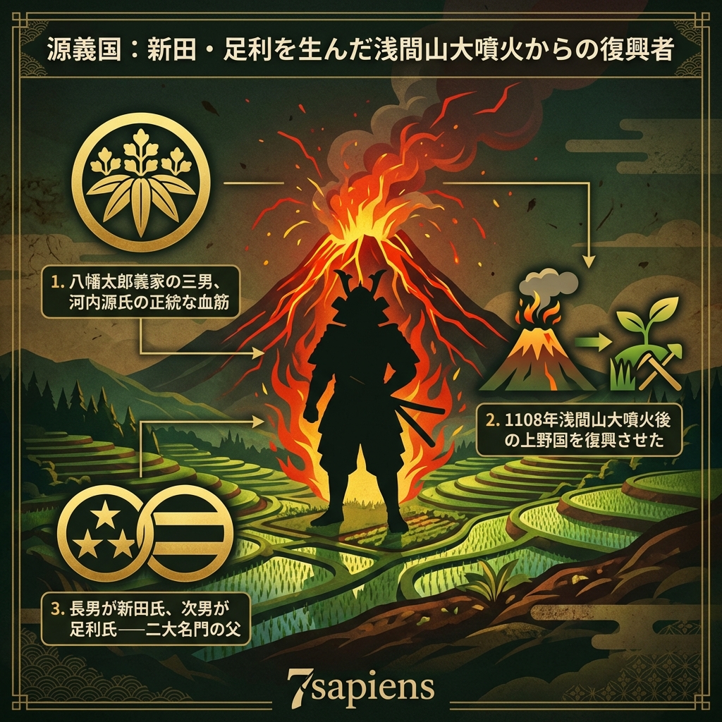 源義国：新田・足利を生んだ「浅間山大噴火」からの復興者