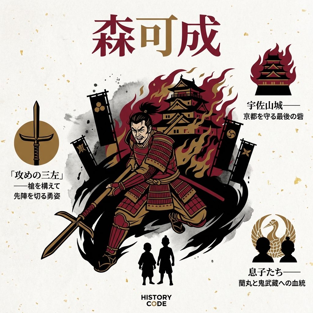 【森可成】：信長の盾となった「攻めの三左」
