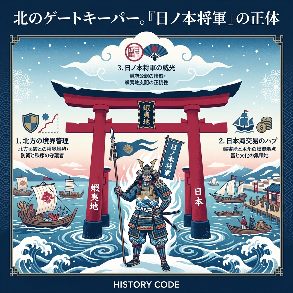 【蝦夷管領】：北のゲートキーパー。「日ノ本将軍」の正体
