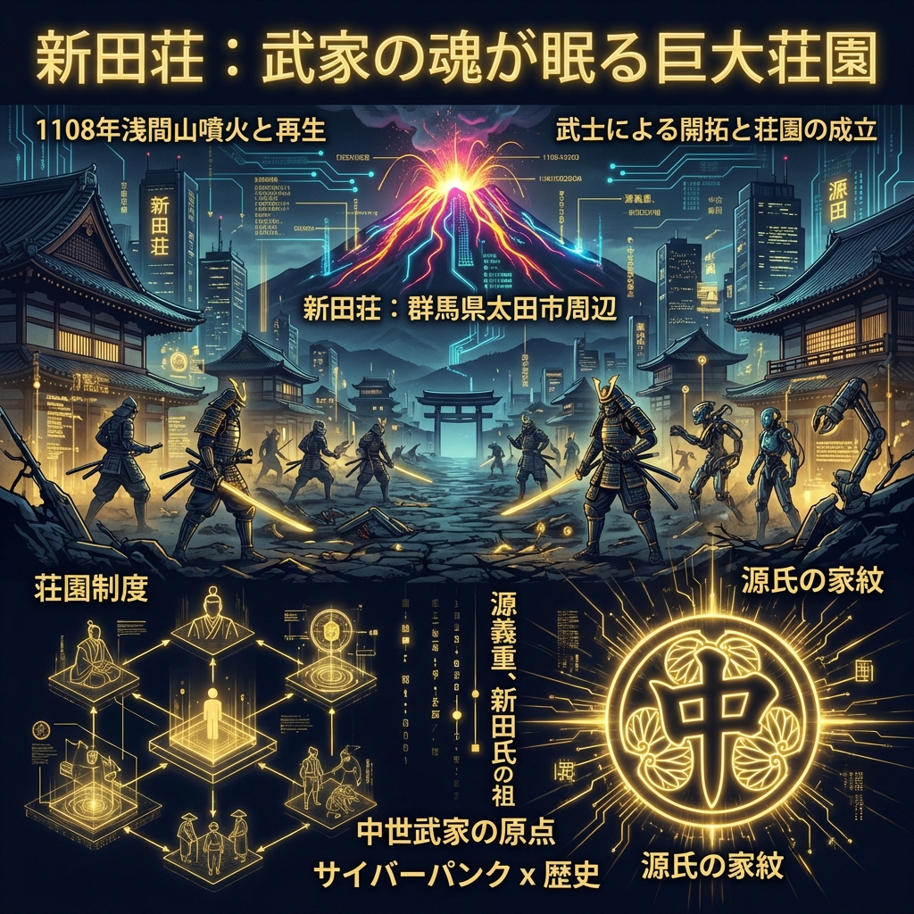 新田荘：武家の魂が眠る、中世日本の巨大フロンティア