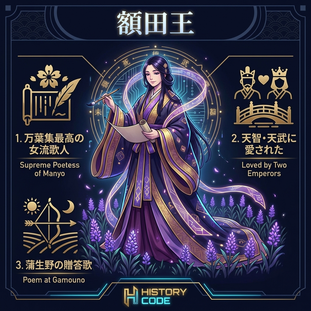 額田王：あかねさす恋の歌、万葉のミューズ