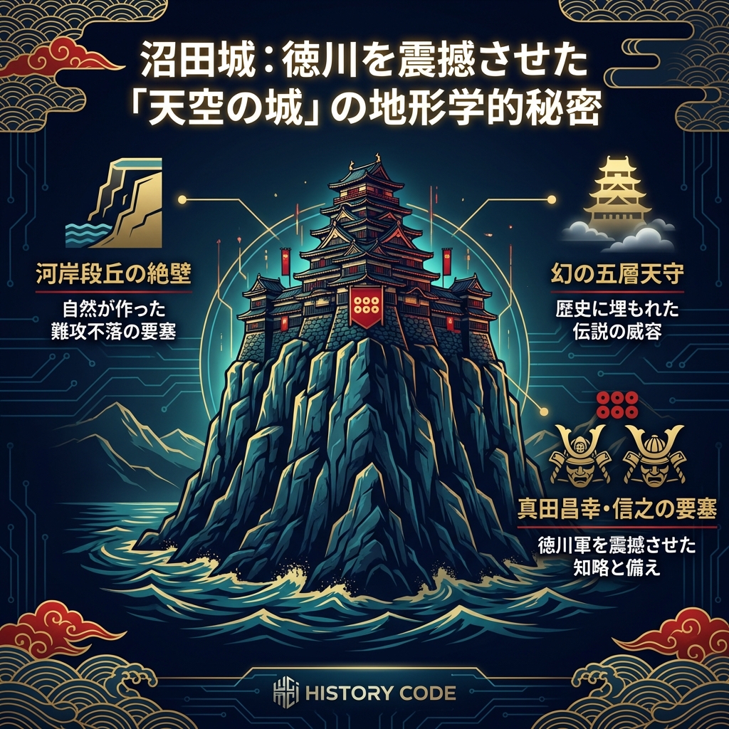 沼田城：徳川を震撼させた「天空の城」の地形学的秘密