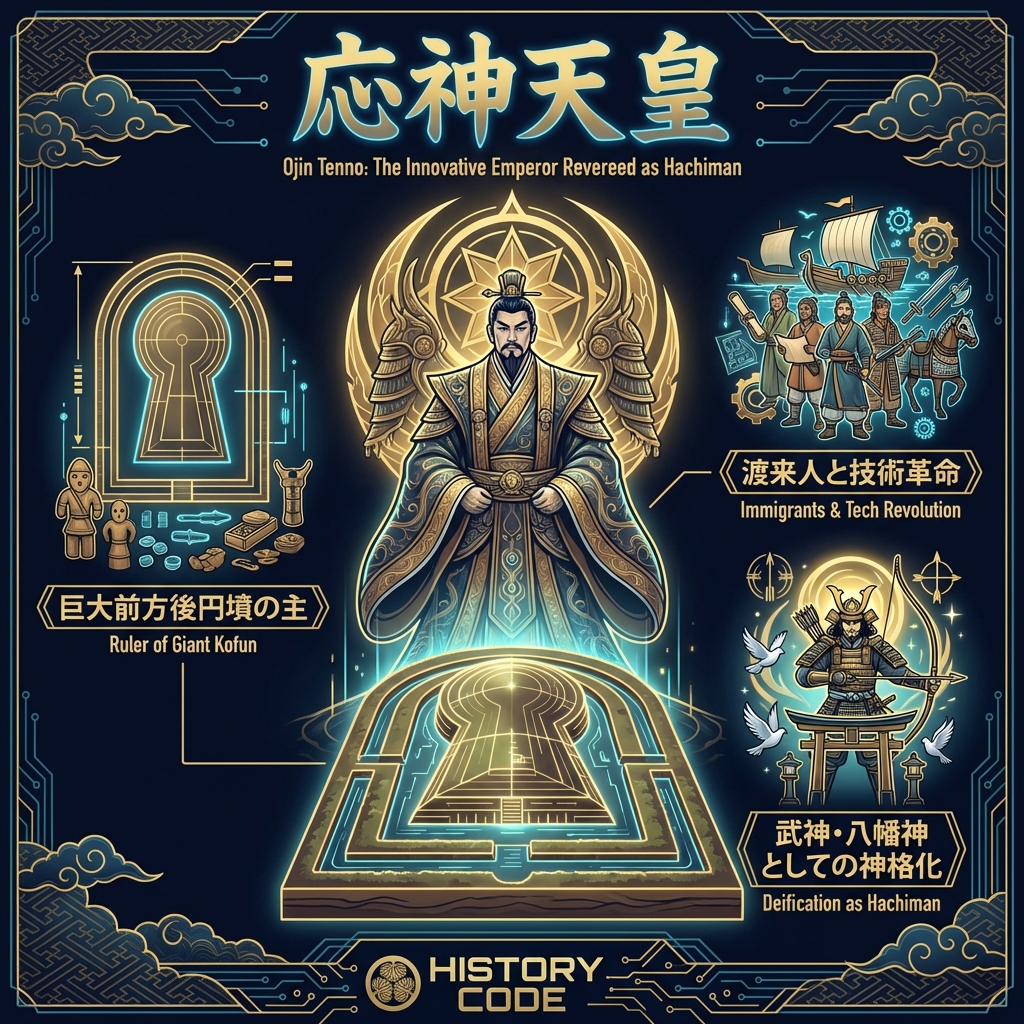 応神天皇：八幡神として崇敬される革新の帝王