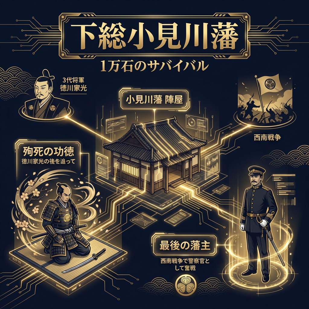 下総小見川藩：殉死の功徳で生き延びた「1万石ギリギリ大名」