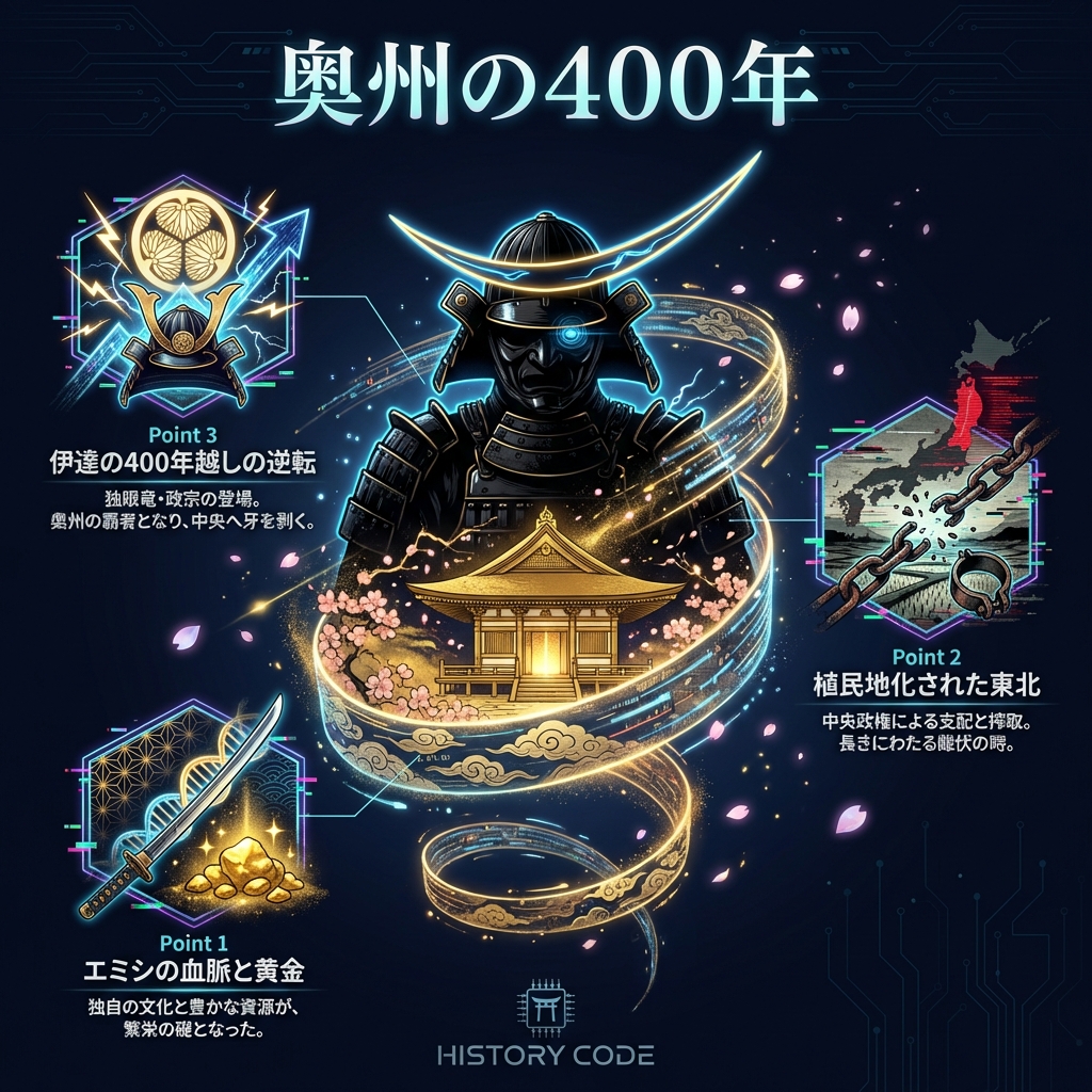 奥州の400年——エミシから伊達へ、敗者たちの長い復讐