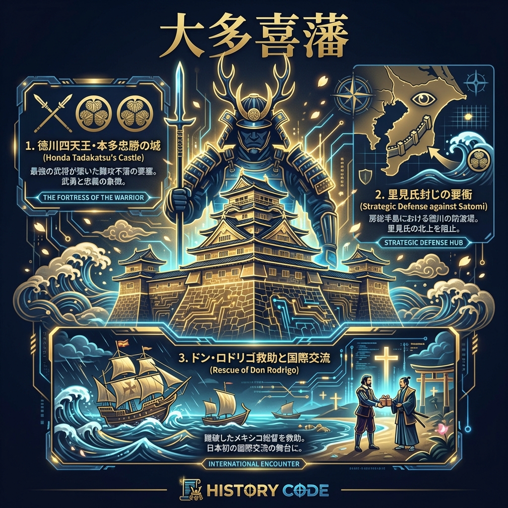 大多喜藩：徳川四天王・本多忠勝が築いた房総の要衝