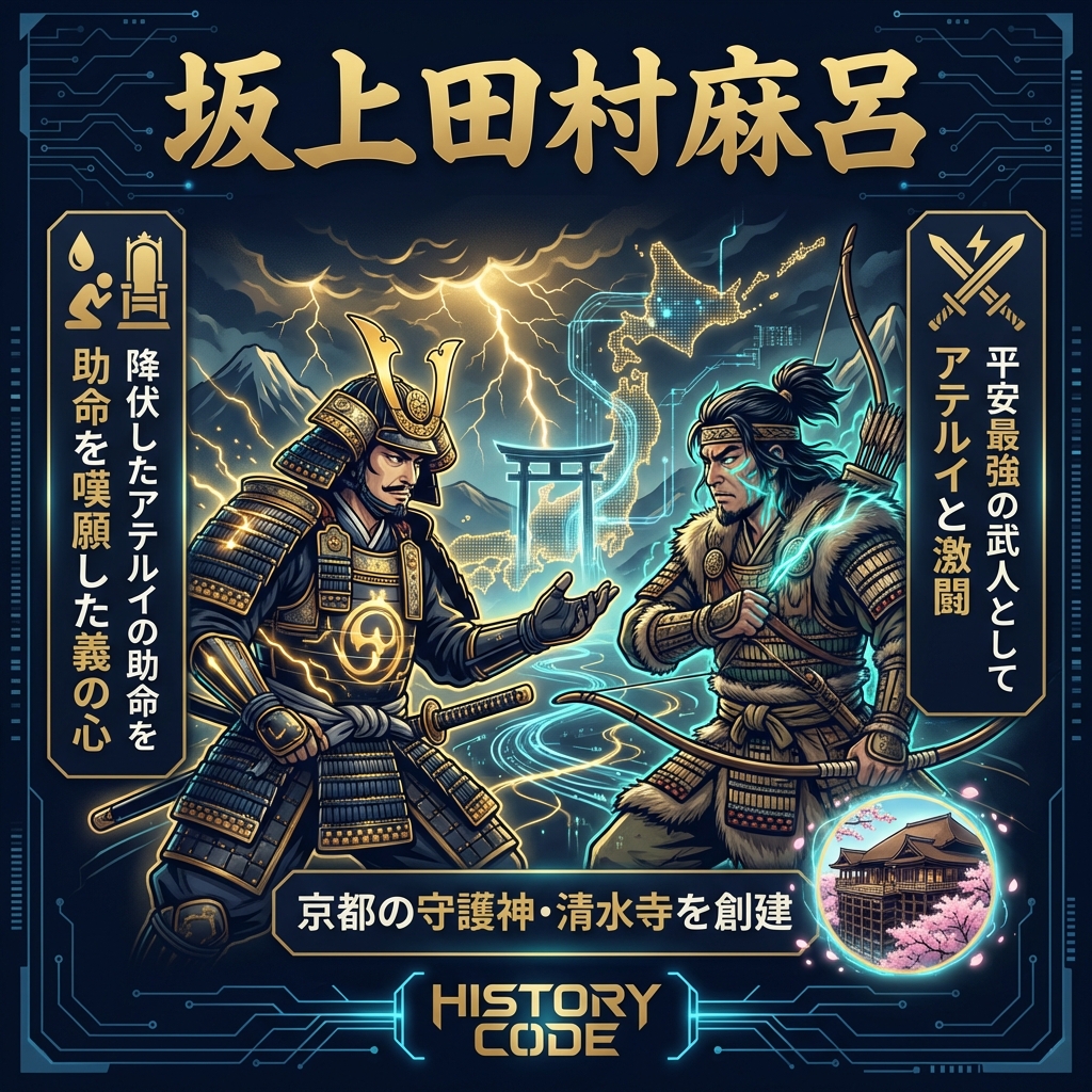 【坂上田村麻呂】：国家OSを強制インストールした「実行ファイル（.exe）」の孤独