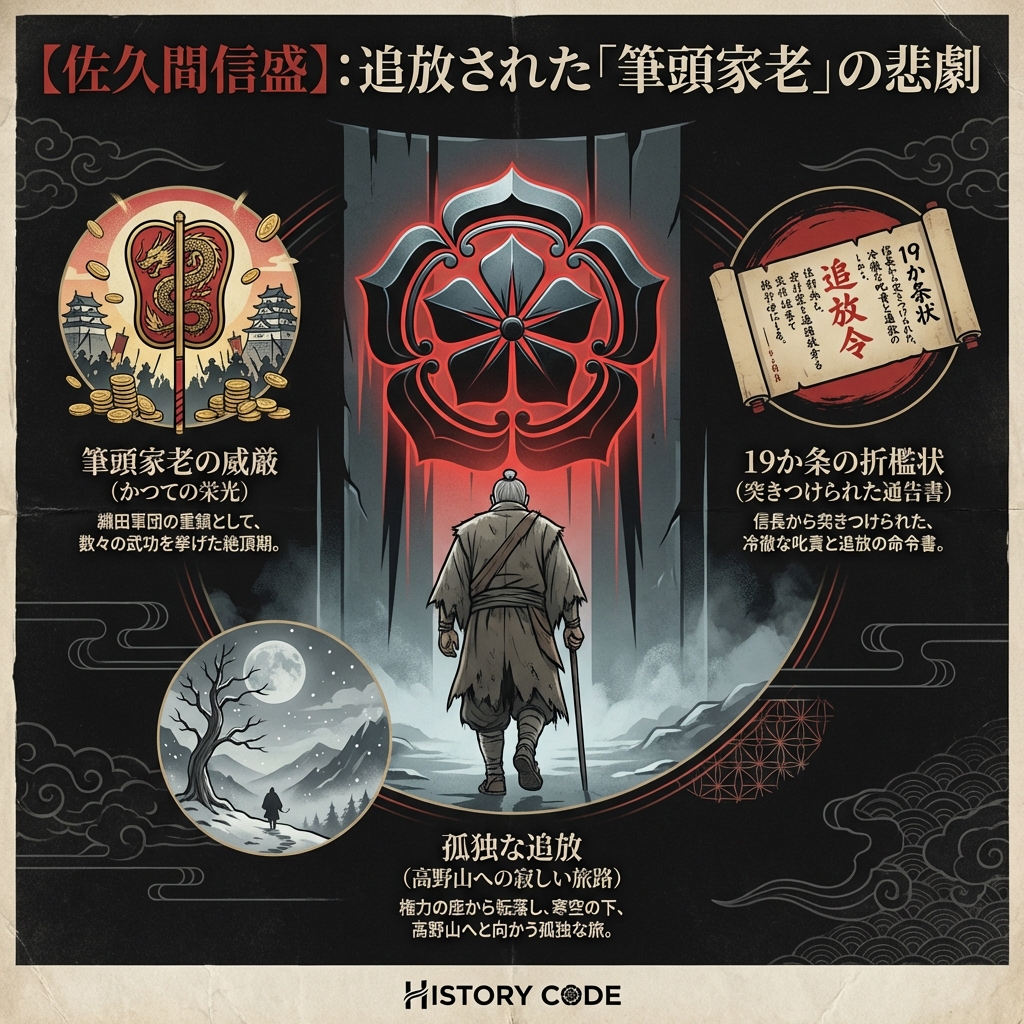 【佐久間信盛】：追放された「筆頭家老」の悲劇