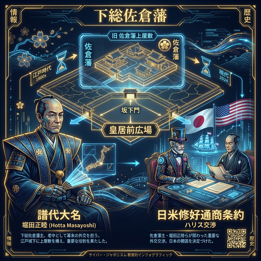 下総佐倉藩：皇居前広場に立った「S級エリート」の屋敷