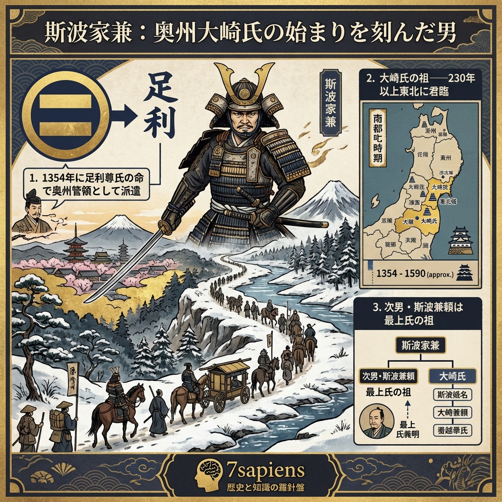 斯波家兼：奥州大崎氏の「始まり」を刻んだ男