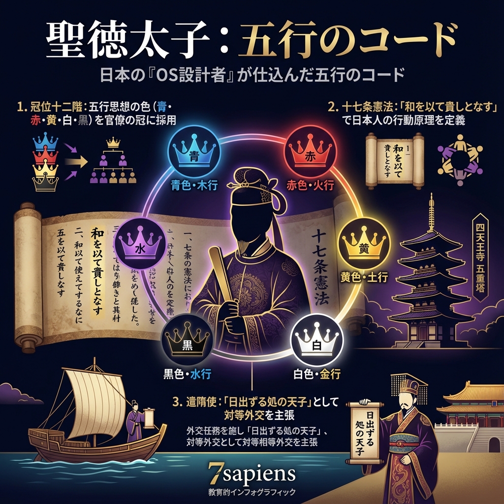 聖徳太子：日本の「OS設計者」が仕込んだ五行のコード