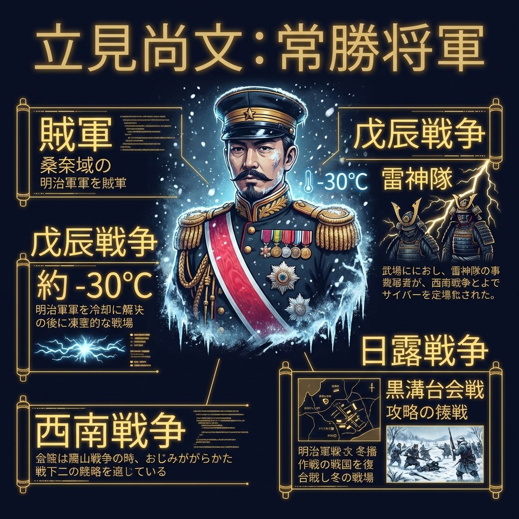 立見尚文：「賊軍」から「常勝将軍」へ、実力で藩閥を超えた男