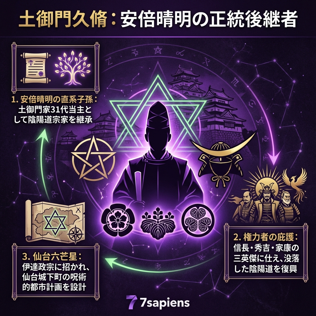 土御門久脩：陰陽道を復活させた安倍晴明の正統後継者