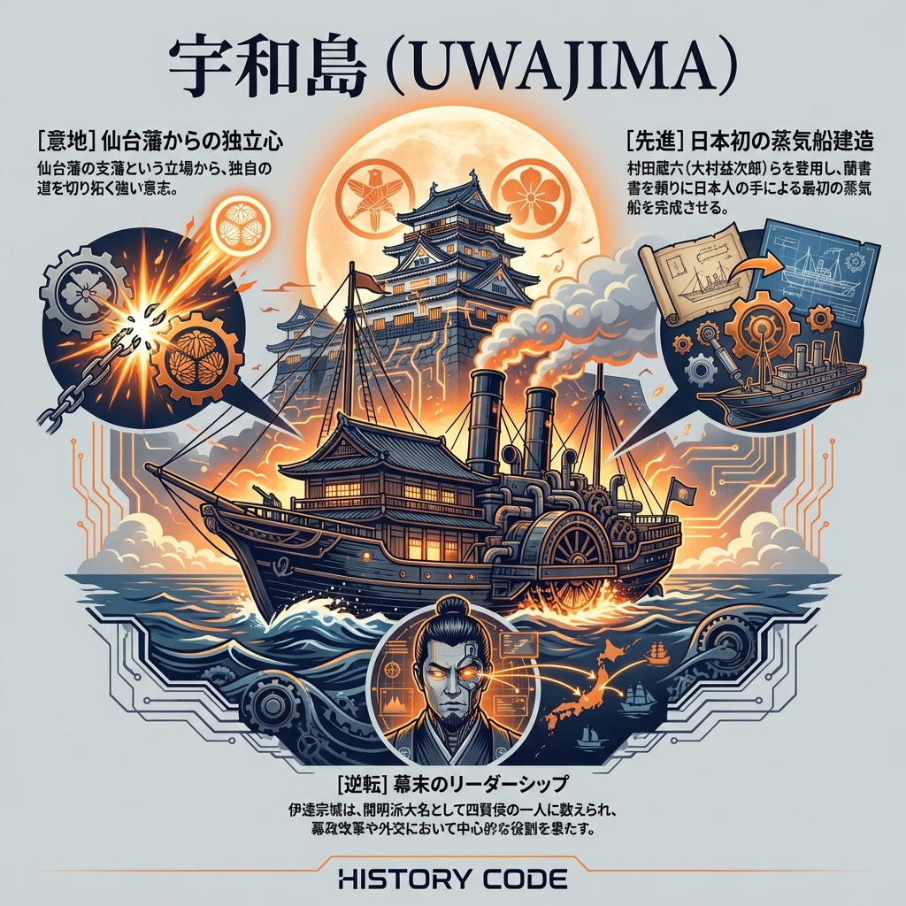 宇和島藩：『伊達の長男』が西の果てで磨いた、独立と先進の気概