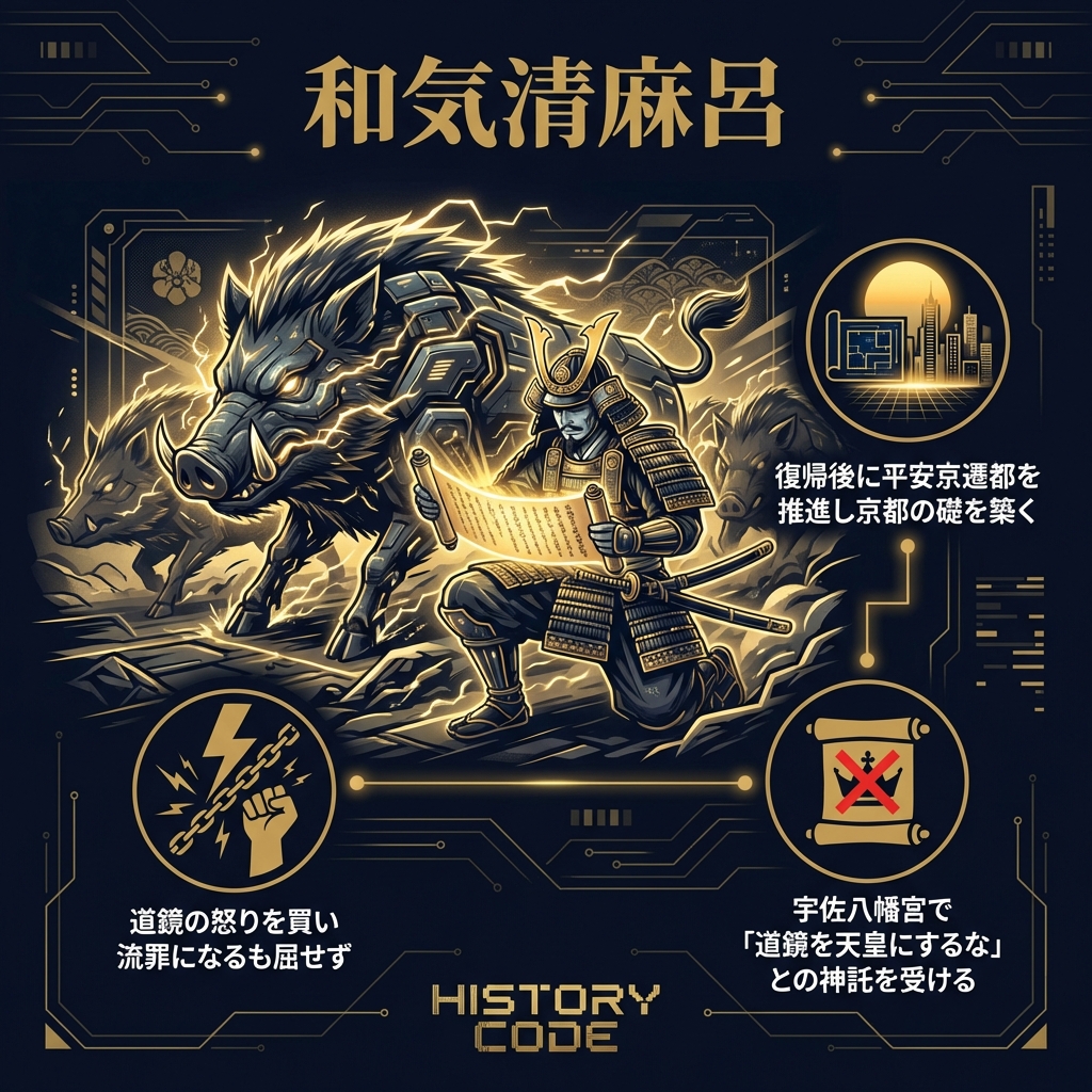 和気清麻呂：神託を覆し、国体を守った不屈のNOマン