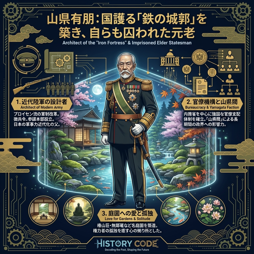 【山縣有朋】：日本陸軍の父であり、嫌われ続けた最強の黒幕