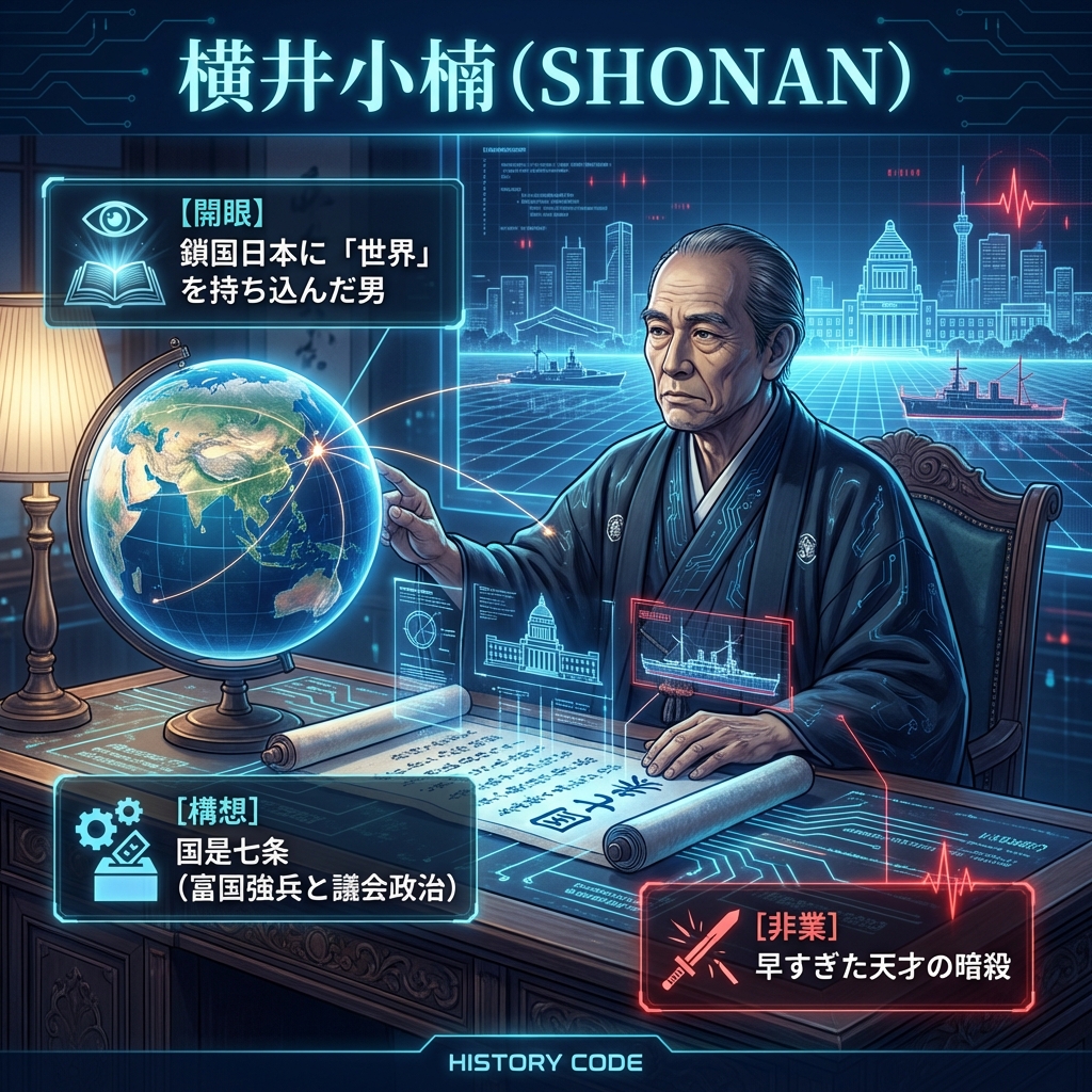 横井小楠：『国是七条』を描いた、早すぎた世界国家の設計者